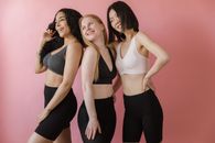 3 Women in Black Leggings