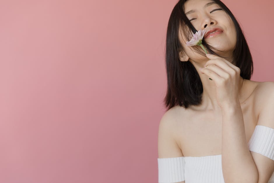 person practicing mindfulness and gratitude in nature