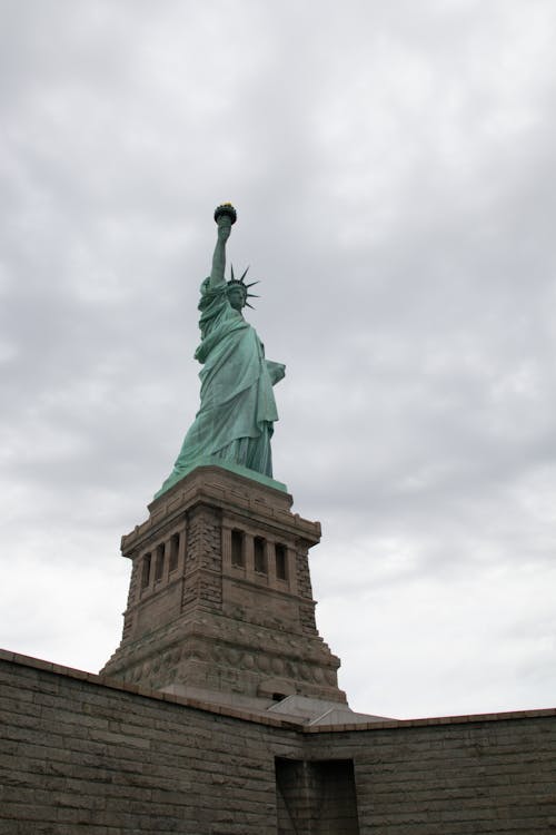 Free Statue of Liberty in New York City Stock Photo