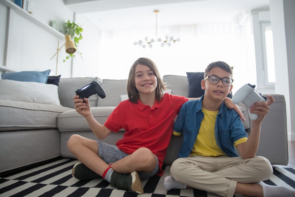 Jogadores em diferentes plataformas jogando futebol juntos no videogame