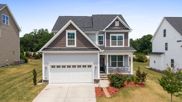 Driveway and garage