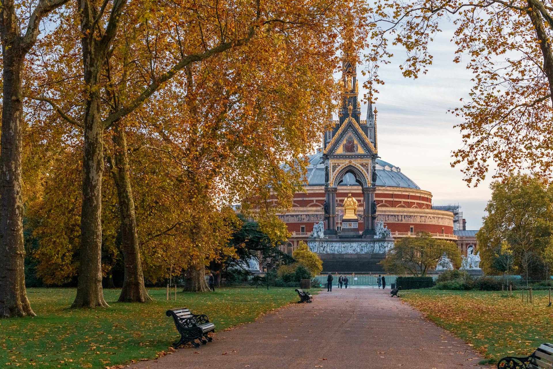 The Famous Albert Memorial in London