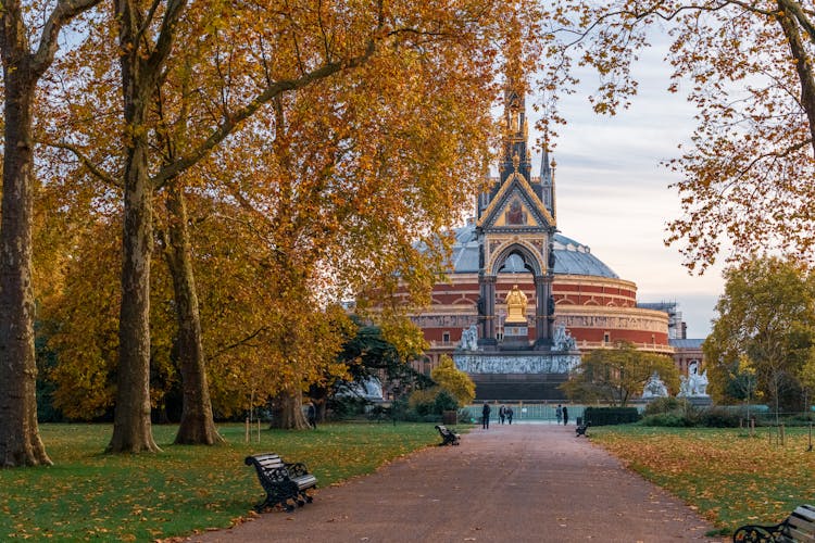 The Famous Albert Memorial In London