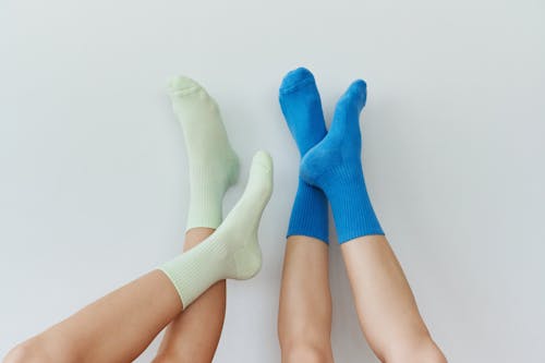 Socks on Womens Legs
