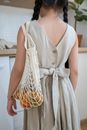 Woman in White Sleeveless Dress