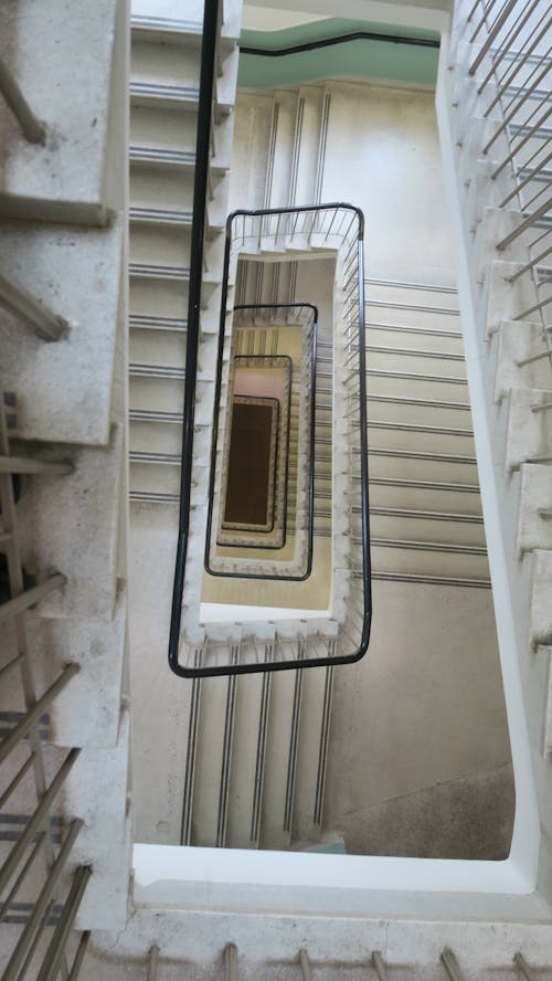 Top View of a Building Stairways