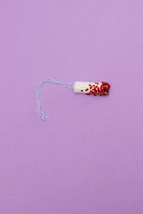 A Tampon with Red Sequins 
