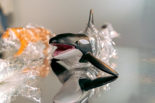 Kostenloses Stock Foto zu figuren, killerwal, kunststoff