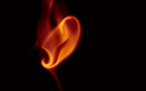 Close-up of a Flame