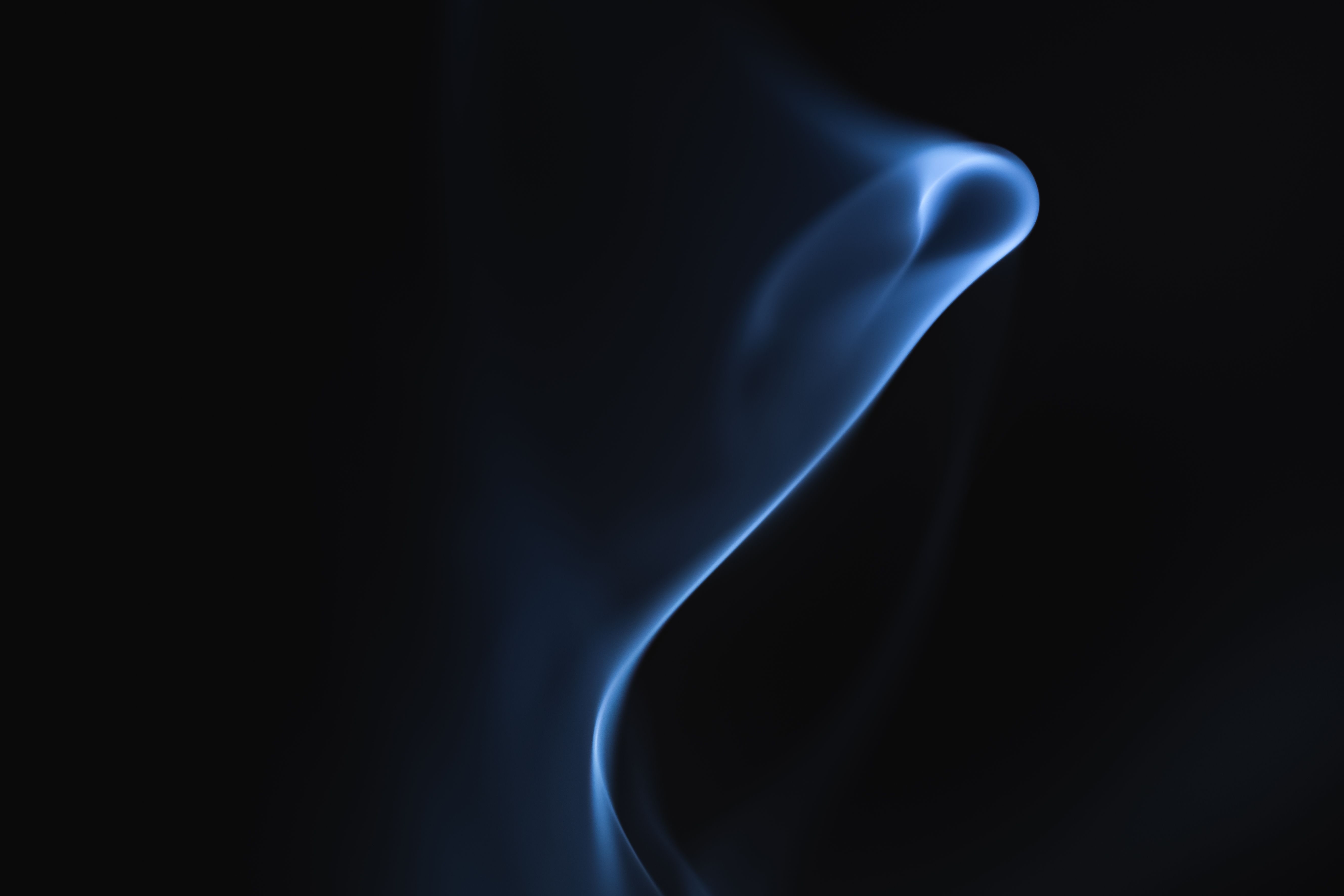 Swirl Smoke Illustration on Black Background · Free Stock Photo