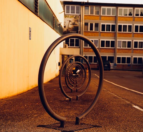 Free stock photo of geometry, metal, warm