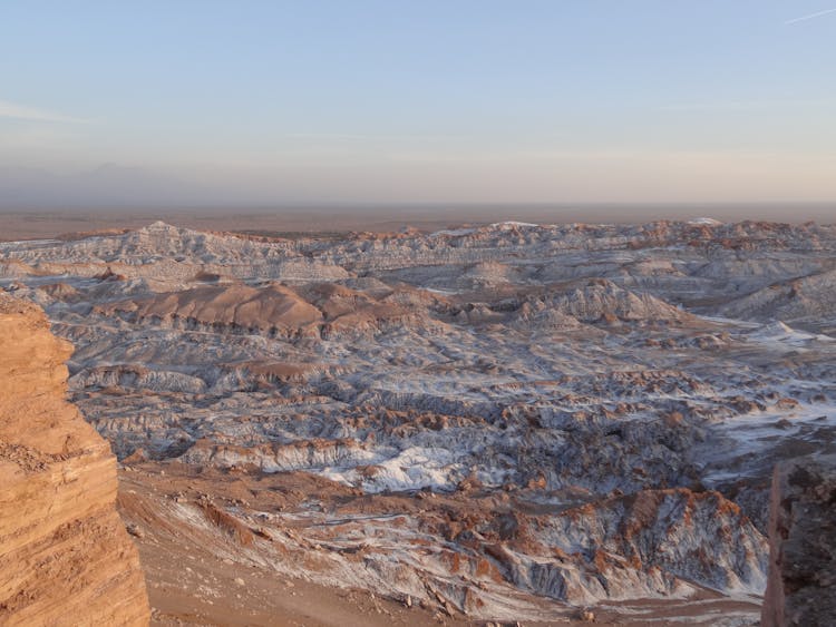 The Valle De La Luna In Chile