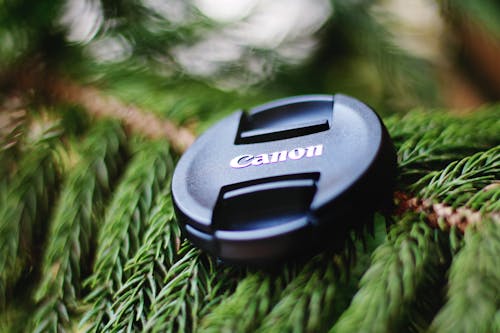 Free Canon Camera Lens Cover Stock Photo