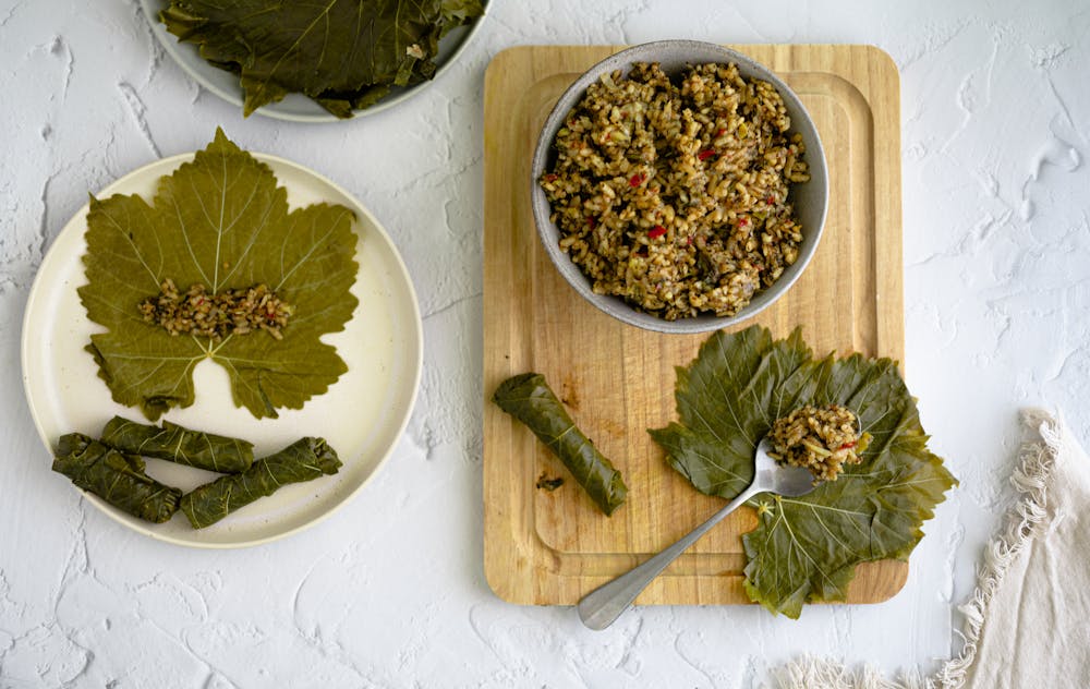 Herbed Oyster Stuffing with Wild Rice
