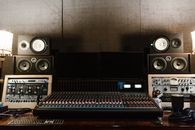 Black and Silver Audio Mixer