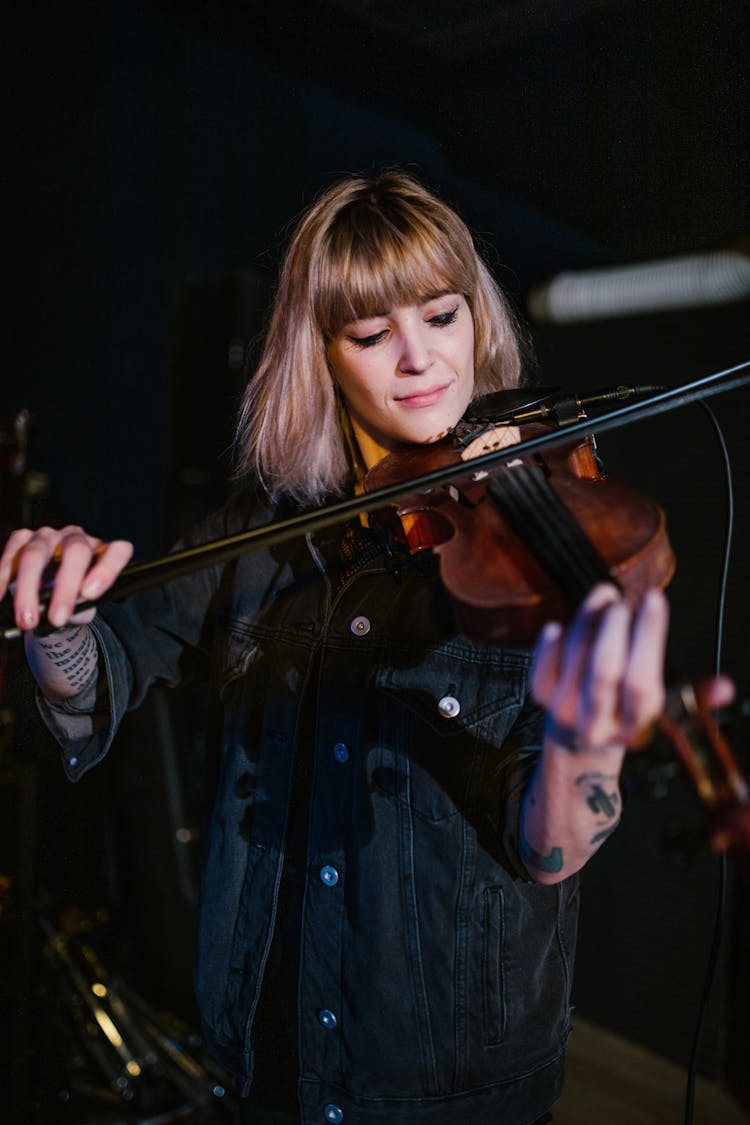 A Tattooed Violinist