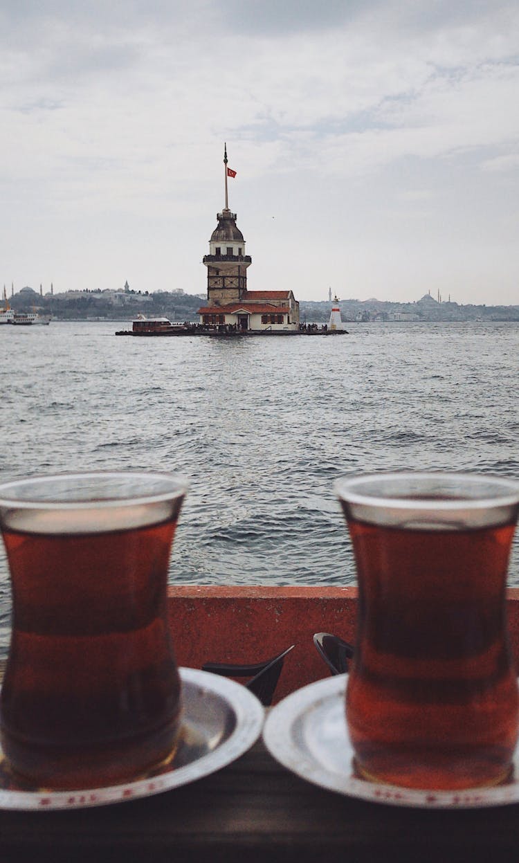 Maiden's Tower In Turkey