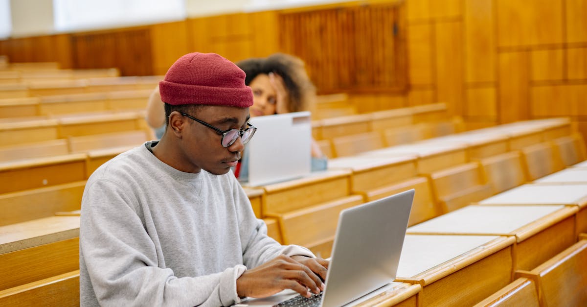 Student Using Laptop · Free Stock Photo
