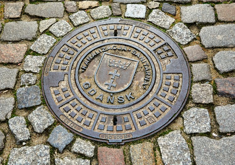 City Sewer Manhole Cover