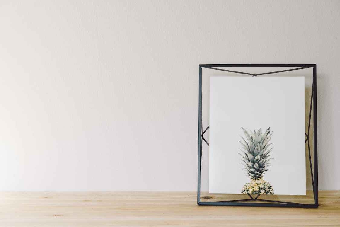 Photo of a Pineapple in a Frame