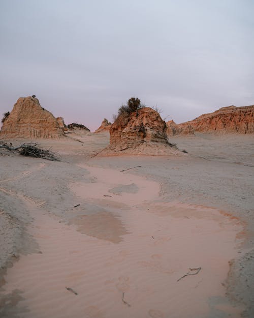 Foto stok gratis batu pasir, Fajar, formasi batuan