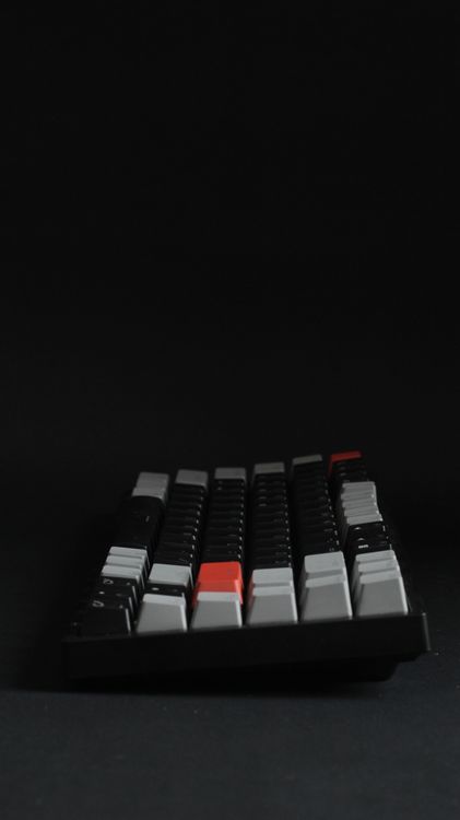 Keyboard Potrait Side View Photo Of Keyboard · Free Stock Photo