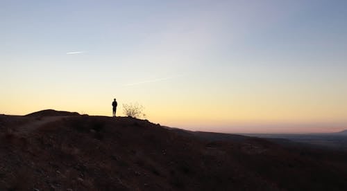 Immagine gratuita di alba, alba precoce, avventure escursionistiche