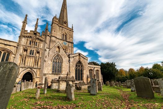 St John the Baptist Church in Burford, United Kingdom