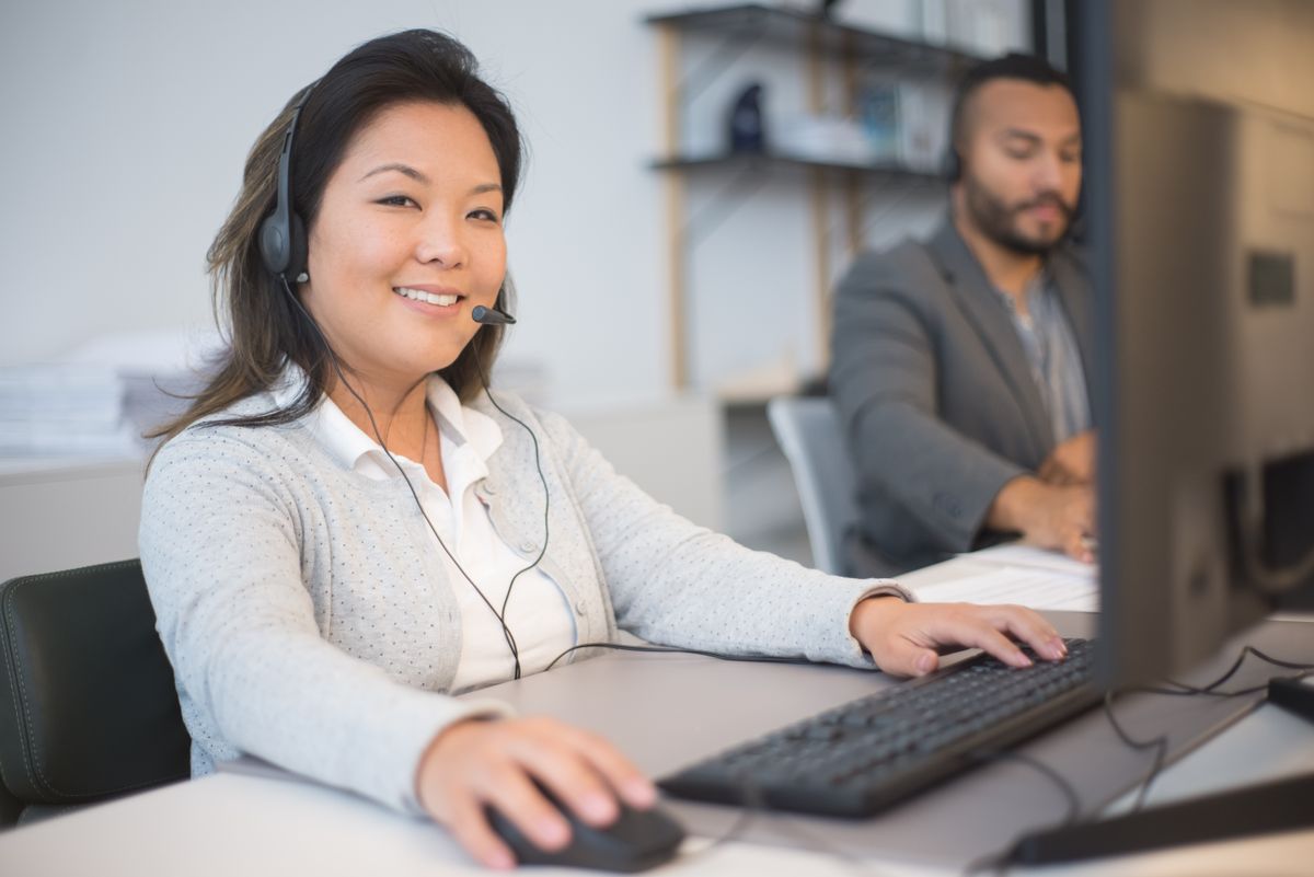 Call center team
