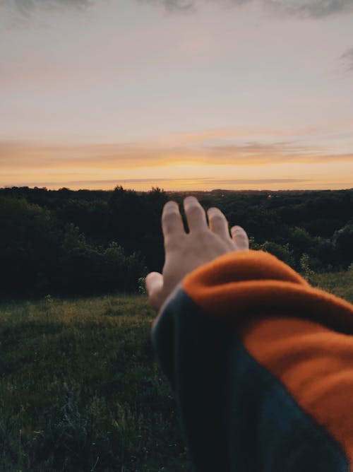 Imagine de stoc gratuită din apus, fotografiere verticală, mâini mâini umane