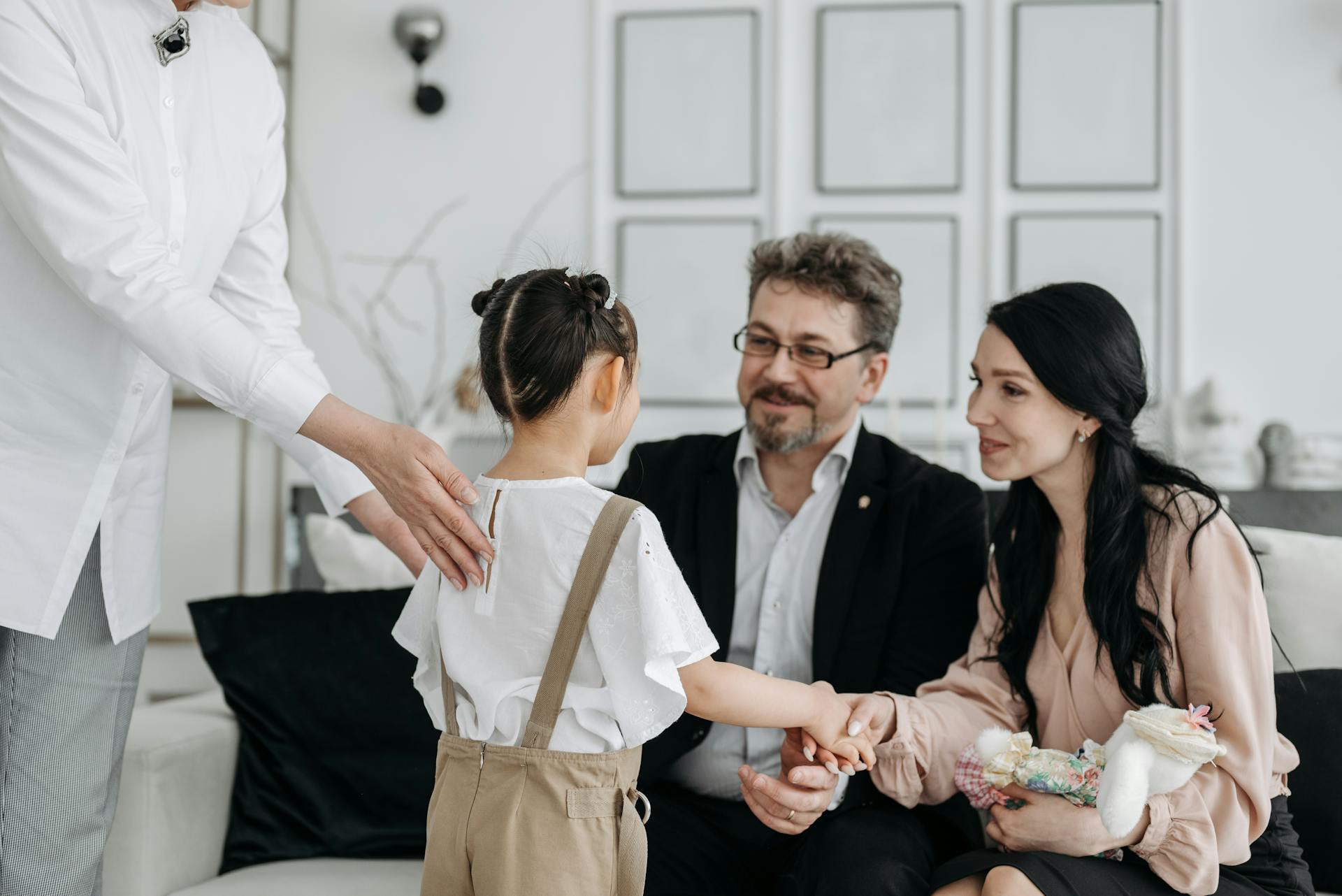 A Couple Welcoming a Child