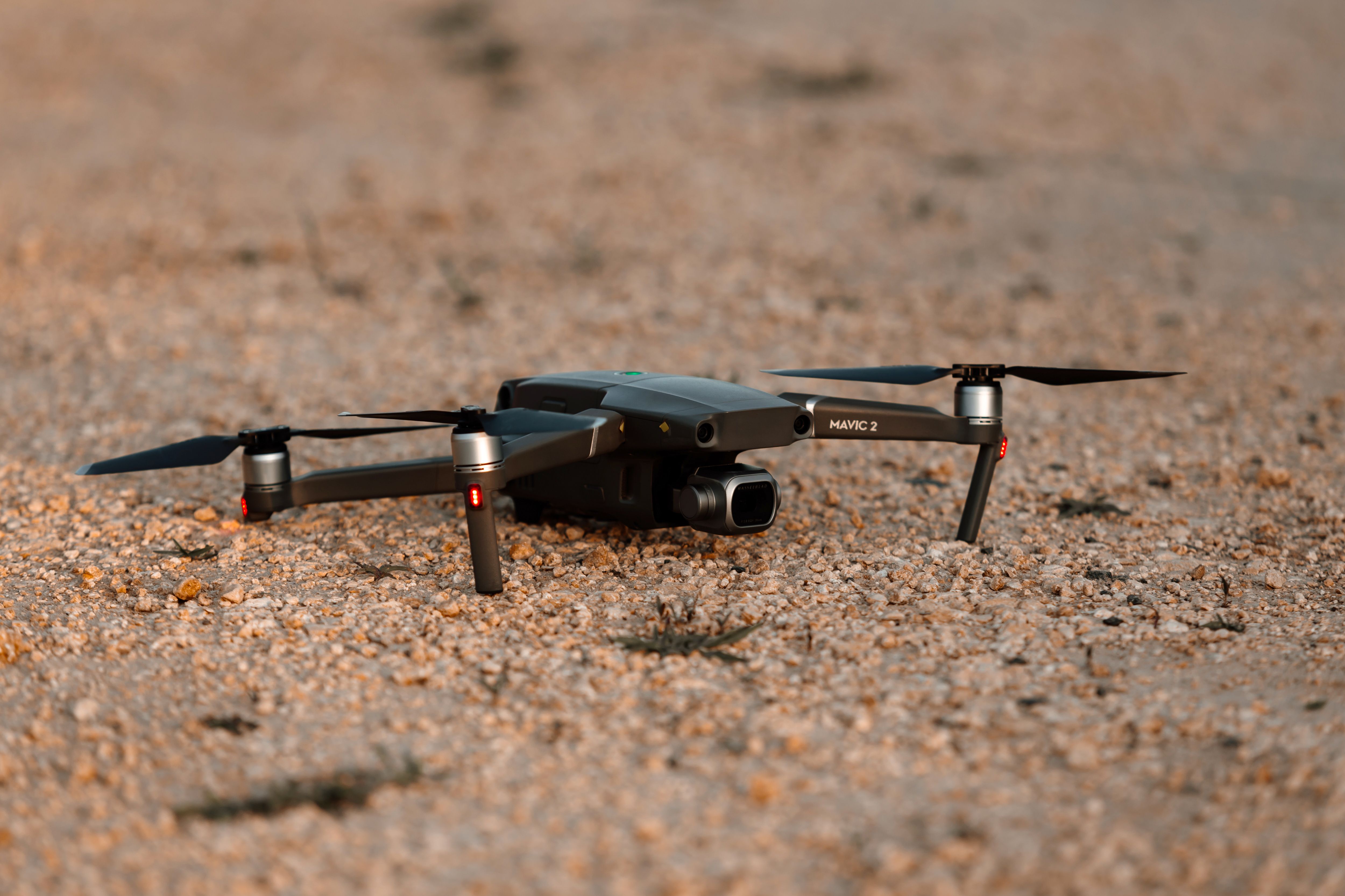 Close Up Shot of a Drone