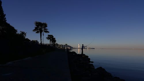 Δωρεάν στοκ φωτογραφιών με ακτή, αλιεία, άνδρας