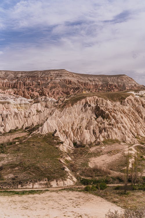 Eroded Rocks Landscape