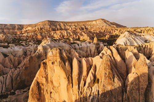 Základová fotografie zdarma na téma cappadocia, fotka z vysokého úhlu, geologické útvary