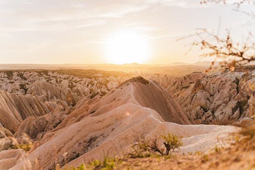 Foto d'estoc gratuïta de alba, àrid, cappadocia