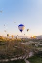 Hot Air Balloons in the Sky