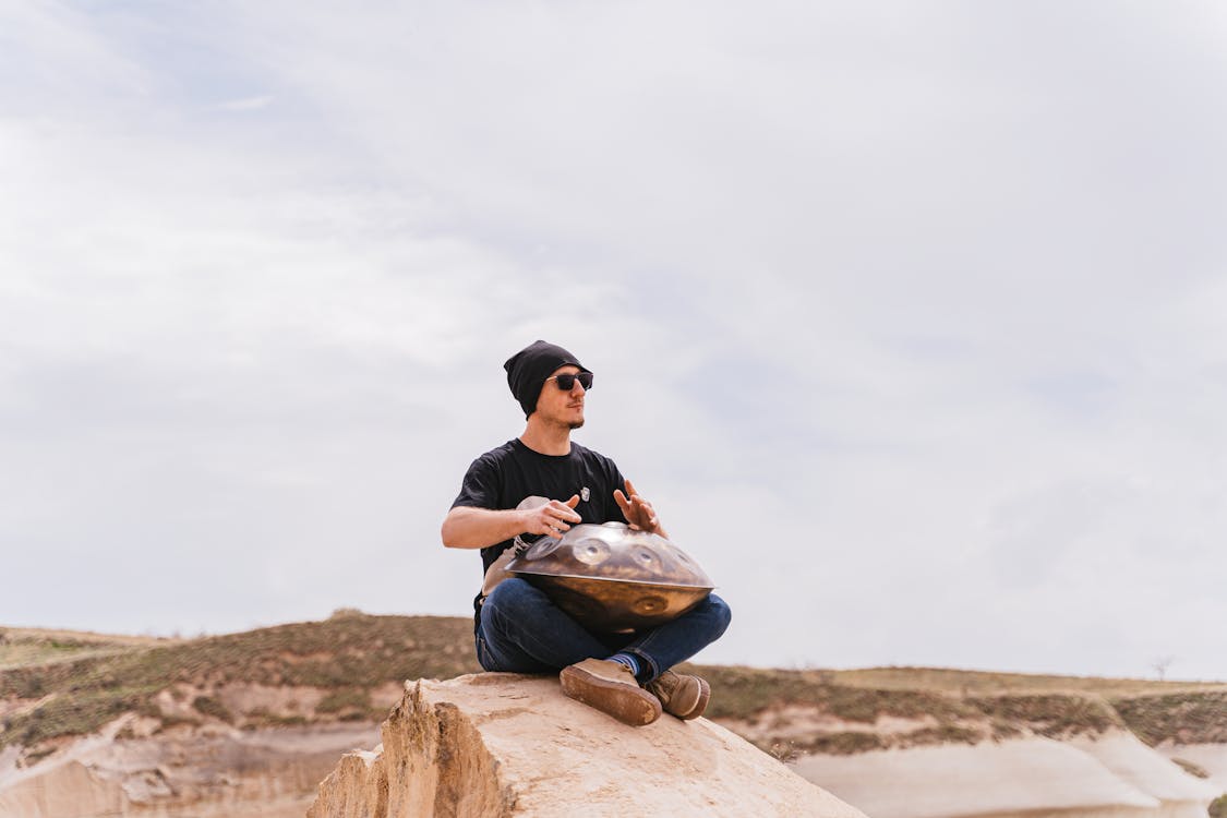 Imagine de stoc gratuită din artist, formațiune stâncoasă, handpan