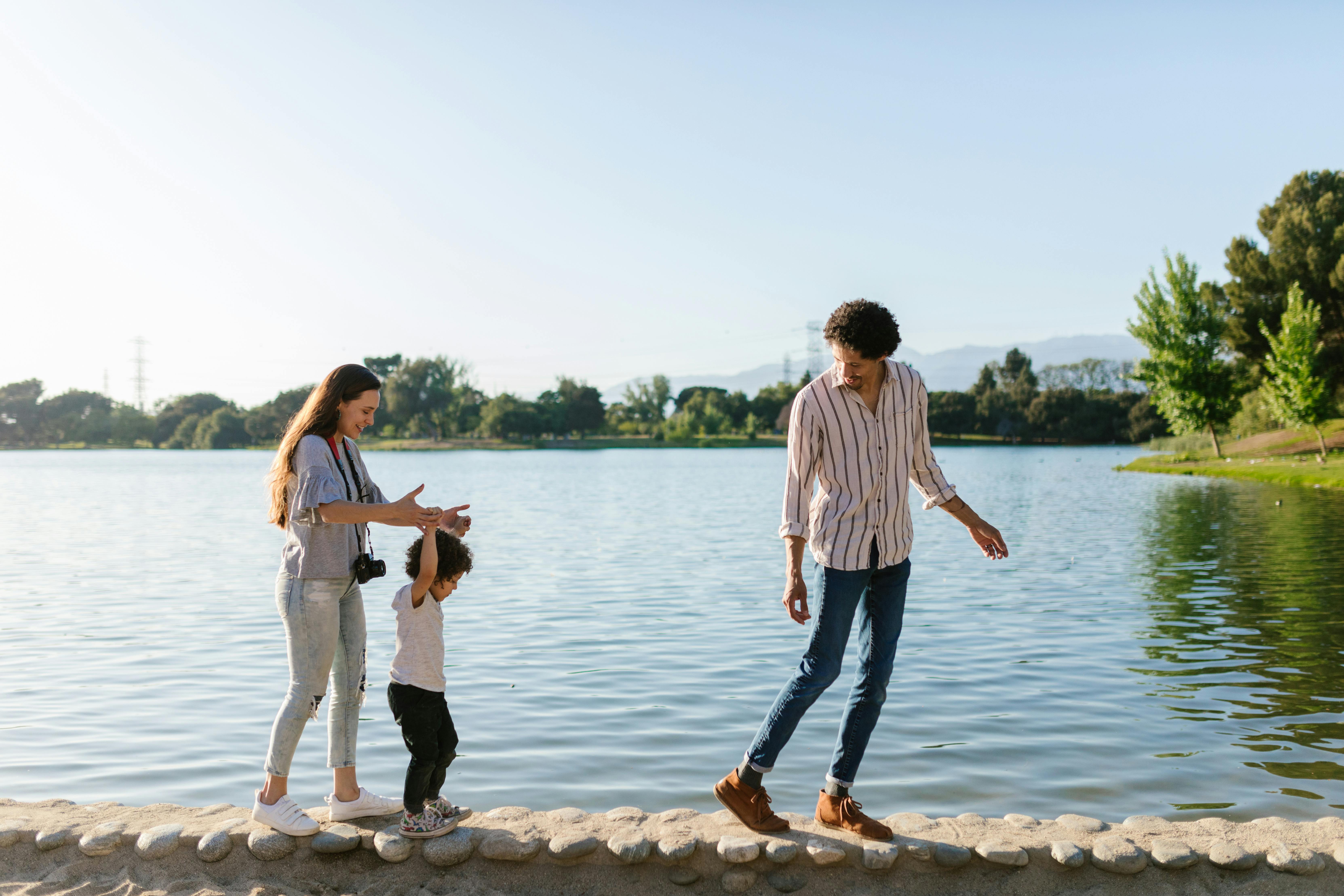 Parents Spending Time With Their Child · Free Stock Photo