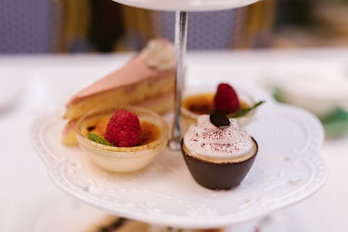 Desserts on a Tray