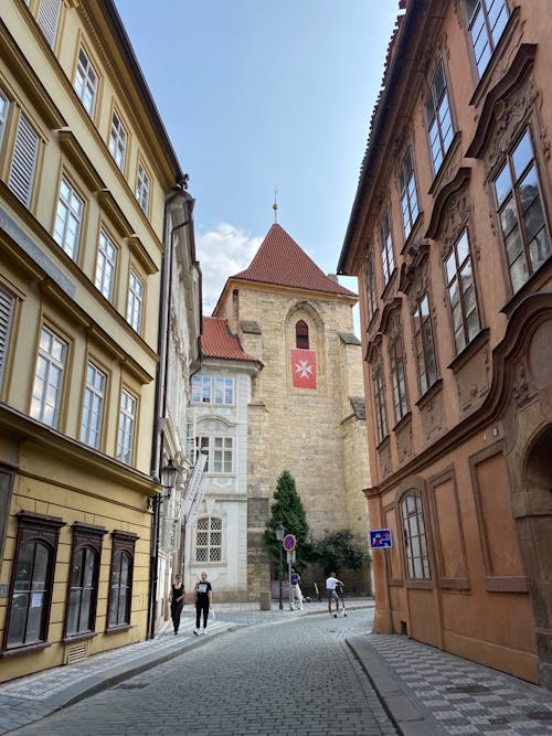 An Alley in Prague, Czech Republic
