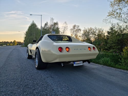 Chevrolet Corvette on the Road