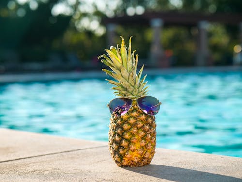 Kostenloses Stock Foto zu ananas, blätter, ferien