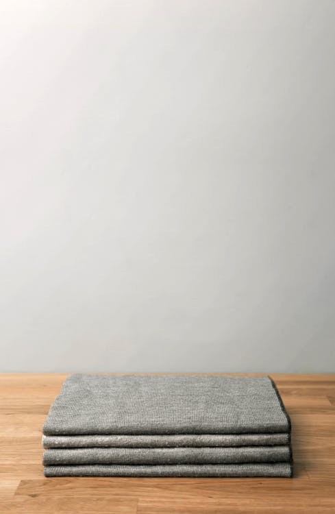 Free Four Gray Textiles Stock Photo