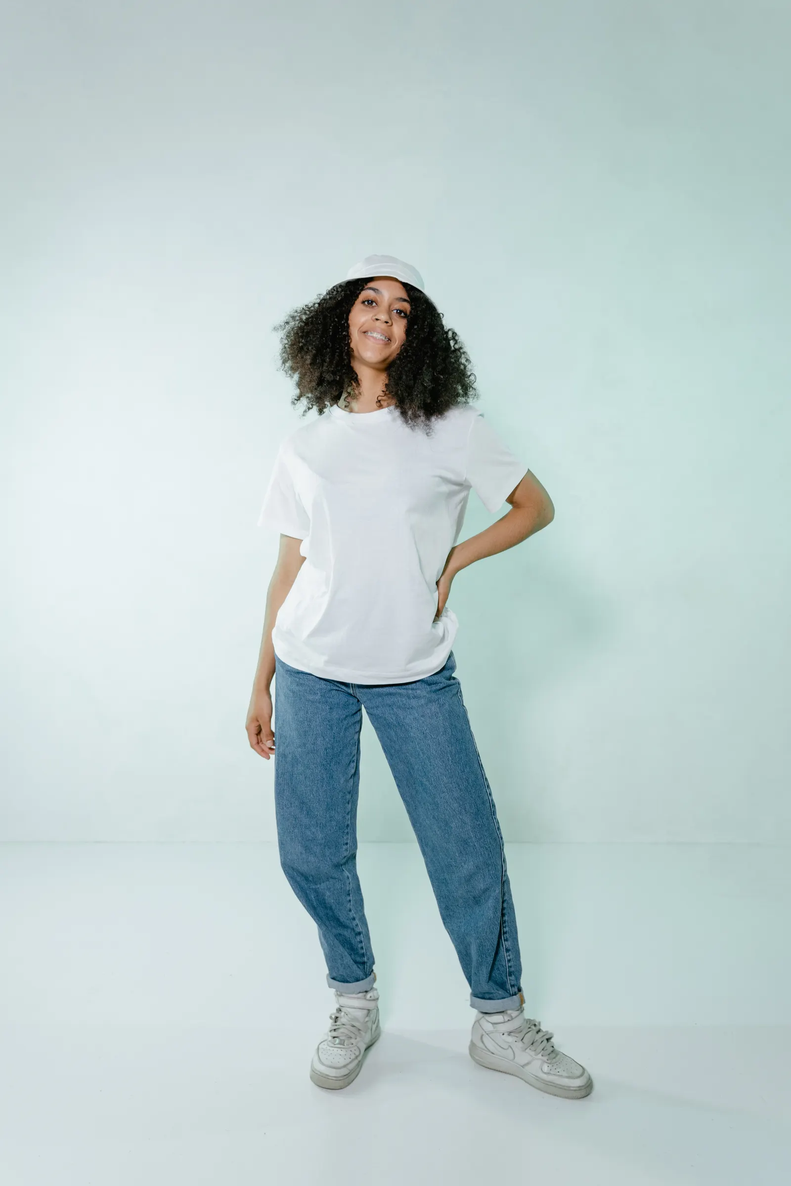 How to Make a Basic T-Shirt Look Intentional (3 Outfits, One $18 Tee)