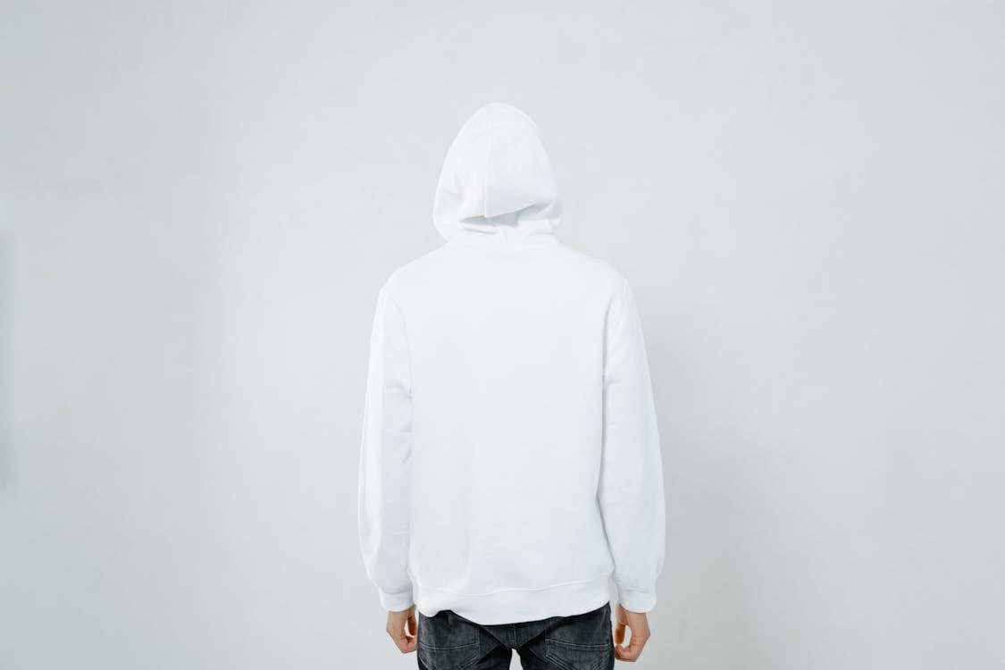 A Person in White Hoodie Standing · Free Stock Photo