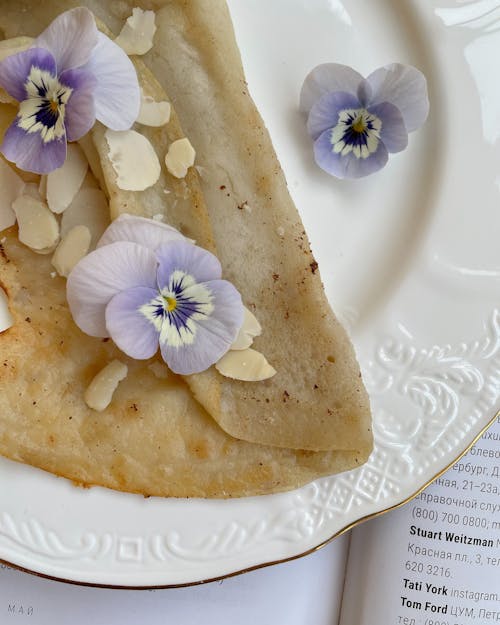 Kostnadsfri bild av blommor, crepe, mat