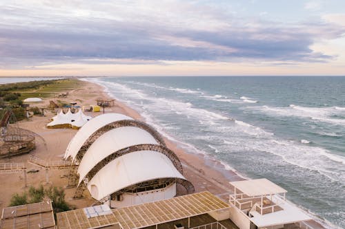 Drone Shot of Z City Beach