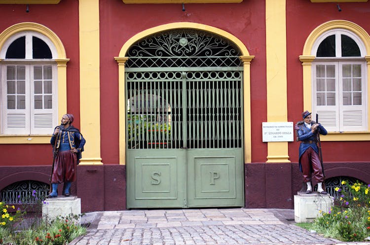 Entrance To Provincial Palace In Brazil