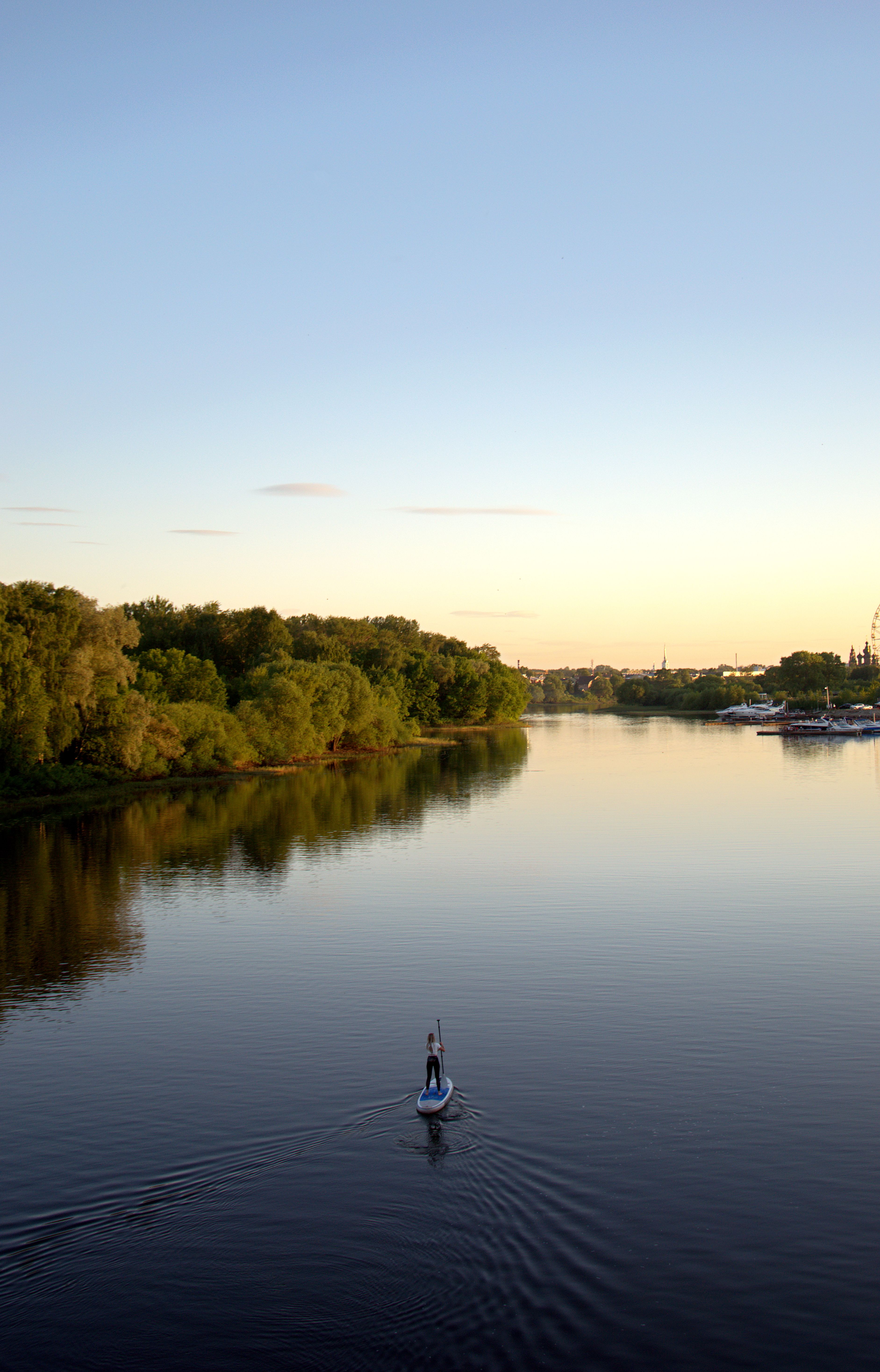 SUP clinic on the Spaarne Haarlem